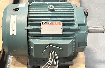#ad Reliance Electric P21G0417J Duty Master AC Motor Frame 215T 10HP TESTED
