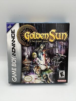 #ad Golden Sun: The Lost Age Game Boy Advance 2003 Complete CIB w Inserts amp; Map $159.99