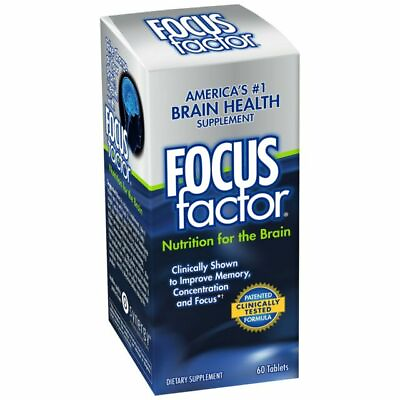 #ad Focus Factor Extra Strength Nutrition For The Brain 60ct Exp:6 24