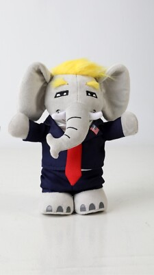 #ad Donald Trunk Donald Trump Plush Toy Elephant Brand New Republican President