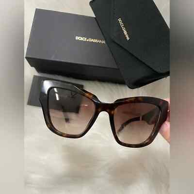 #ad Dolce amp; Gabbana Women#x27;s Damp;G DG6119 DG 6119 502 13 Havana Brown Sunglasses 54mm