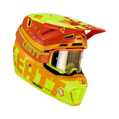 #ad Leatt Helmet Kit Moto 7.5 V23 Citrus #L 59 60Cm 1023010703