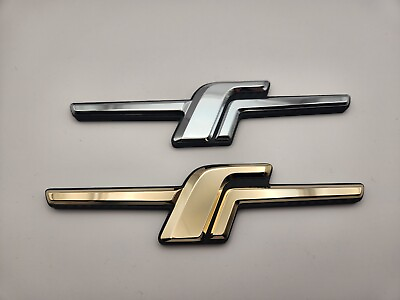 #ad CNC Aluminum JDM F Badge Emblem For Subaru Forester