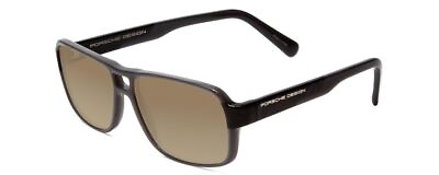 #ad Porsche P8217 C 56mm Polarized Sunglasses Light Grey Carbon Fiber 4 LENS OPTIONS $309.95