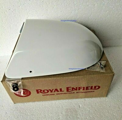 #ad Royal Enfield Dual Seat cowl Ice Queen White For Continental GT 650