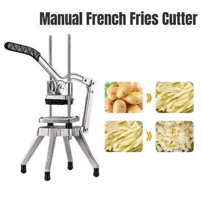 #ad Vegetable Slicer Convenient 4 Blades French Fry Cutter Potato Chopper Upgraded