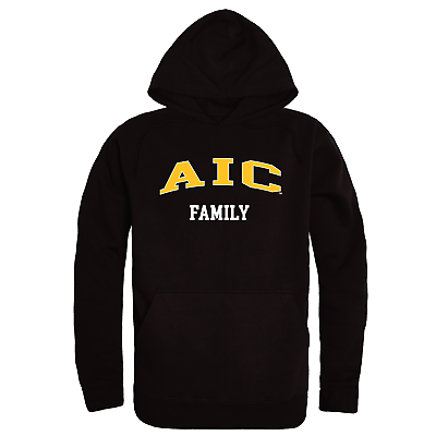 #ad American International College Yellow Jackets NCAA Family Hoodie