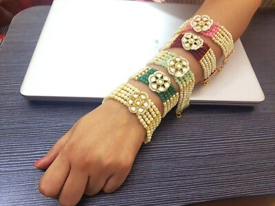 #ad Lot of 50 Pearl Bracelet Indian handmade Bracelet Ethnic Bracelet
