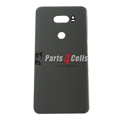 #ad New Battery Cover Back Door Compatible For LG V30 Black Color