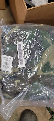#ad US Army Parka Extended Cold Weather Camouflage Large Long 8415012281320