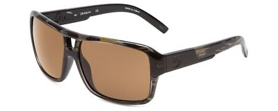 #ad Dragon DR JAM SMALL LL Unisex Square Sunglasses in Rob Machado Marble Brown 58mm