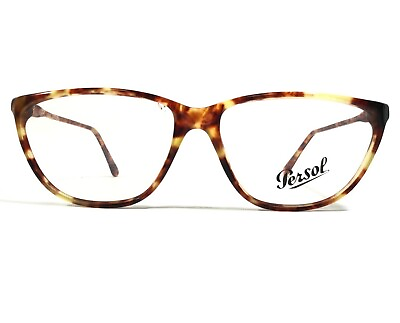 #ad Vintage Persol Eyeglasses Frames 09192 52 RATTI Light Havana Tortoise 58 15 140