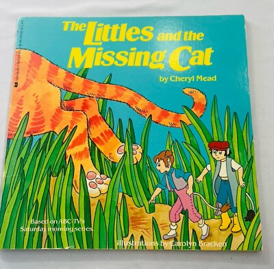 #ad Scholastic The Littles and the Missing Cat Paperback Cheryl Mead Vintage 1985