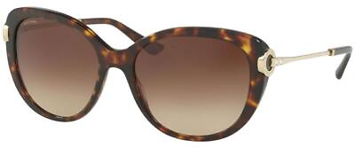 #ad E Brand New BVLGARI Sunglasses BV 8194B 504 13 Havana Brown Gradient For Women