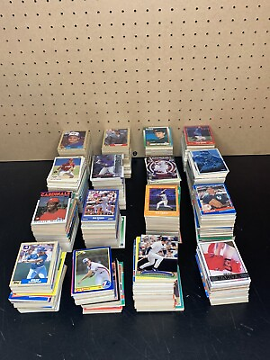 #ad Huge Lot Of 1000s Of 1980s 2000s Baseball Cards 14lbs