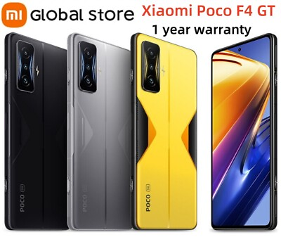 #ad Xiaomi Poco F4 GT 128 256GB 64MP 5G Unlocked Global Android Smartphon New Sealed