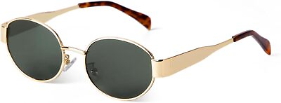 #ad VIA LEECA Retro Sunglasses for Women Men 90s UV400 Protection Sun Glasses Class
