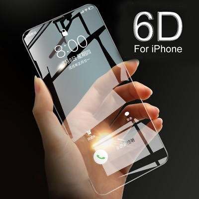 #ad 6D Curved Cover Tempered Glass Screen Protect Film For iPhone 15 14 13 12 11 XS