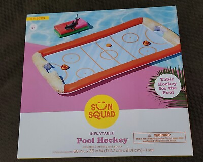 #ad Sun Squad Inflatable Pool Hockey Game