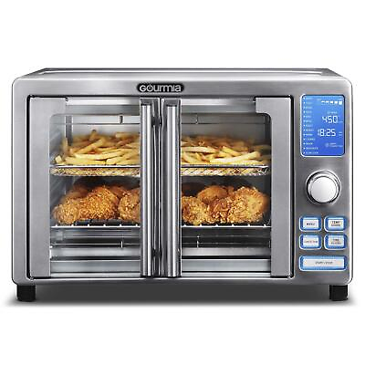 #ad Gourmia French Door Digital Air Fryer Oven. 591