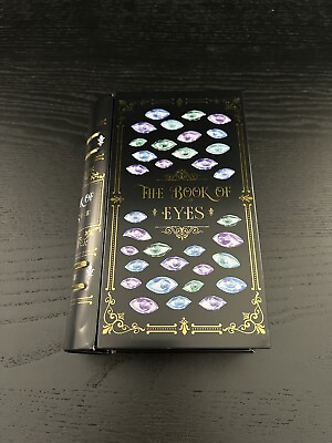 #ad The Book Of Eyes Metal Book Tin Box Sorcery Of Thorns Illumicrate Exclusive