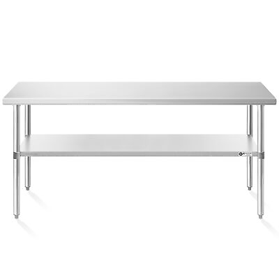 #ad 30x72 Stainless Steel Table NSF Commercial Restaurant Kitchen Prep amp; Work Table $249.99