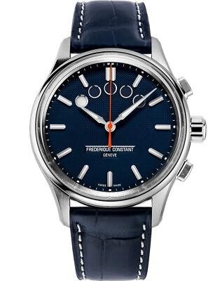 #ad Frederique Constant Yacht Timer Automatic Men#x27;s Blue Watch 42MM FC 380NT4H6 CL $1239.99