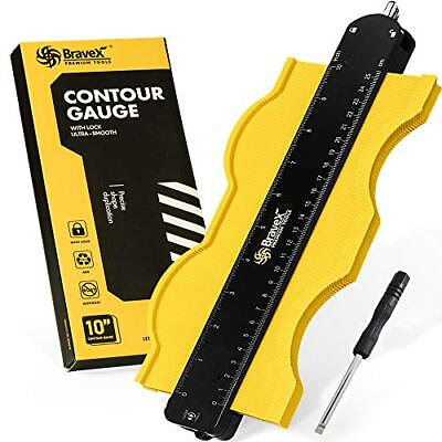 #ad Contour Gauge Profile Tool 10 Inch Super Gauge Shape and Outline Tool $18.39