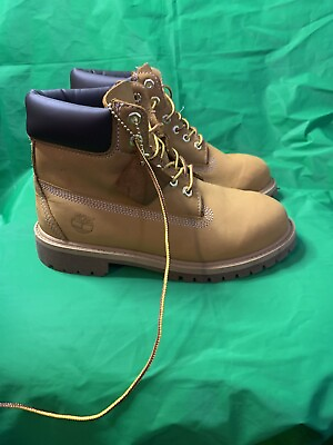 #ad Timberland Women#x27;s Waterproof Ankle Boot Size 3.5 Wheat Kids