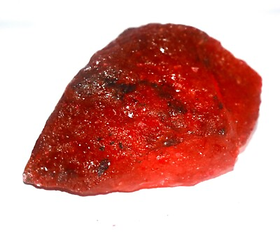 #ad Best Piece 1900 Ct Certified Natural African Blood Red Ruby Gemstone Rough NF568