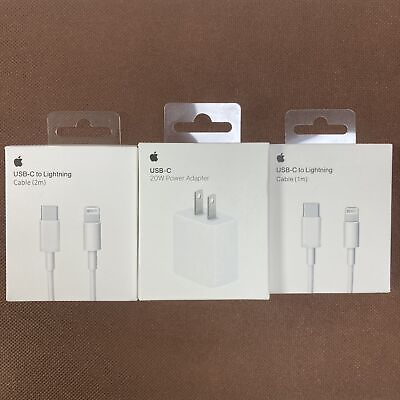 #ad OEM Genuine 20W Charger USB C Power Adapter For iPhone X 11 12 amp; 13 14 Pro Max