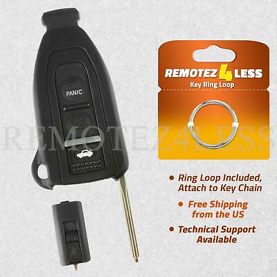 #ad For 2004 2005 2006 Lexus LS430 Replacement Remote Fob Shell Case Pad Uncut Key
