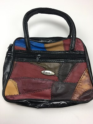 #ad Women’s New Multi Colored Mini leather handbag $10.00