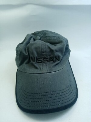 #ad Used Grey Hat Cap Headwear Nissan Adjustable PORT AUTHORITY Snapback Collect Men