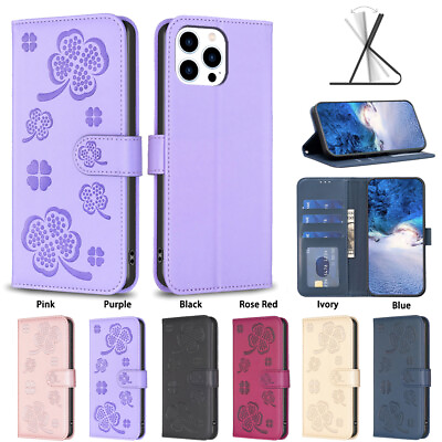 #ad Fashion Pattern Case Leather Wallet Cover For iPhone 15 Pro Max 14 13 12 11 XR 6 $8.32