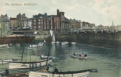 #ad BRIDLINGTON The Harbour England 1905