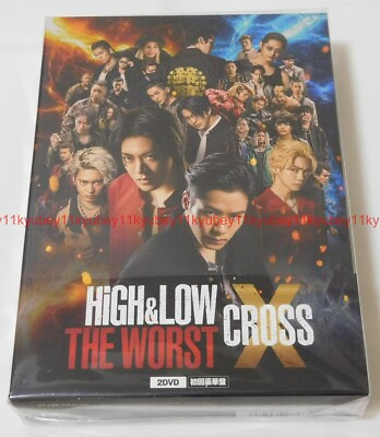 #ad New HiGHamp;LOW THE WORST X Cross First Limited Edition 2 DVD Photobook Box Japan