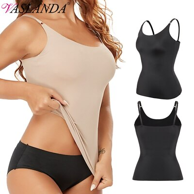 #ad Women Shapewear Smooth Body Shaping Camisole Tank Tops Slimming Underwear