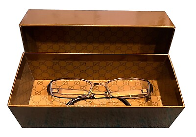 #ad Vintage Gucci Prescription Glasses GG2867 Z9L 135