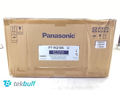 #ad Panasonic PT RQ18KU 16800 Lumens 4K Laser DLP Large Venue Projector