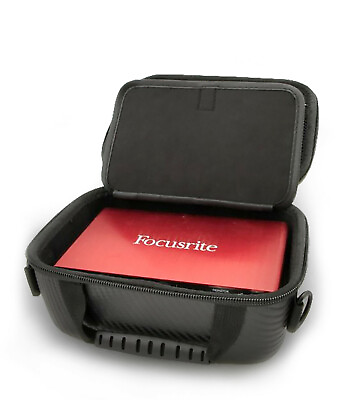 #ad CASEMATIX Carry Case fits Focusrite Scarlett 2i2 2nd Gen USB Audio Interface