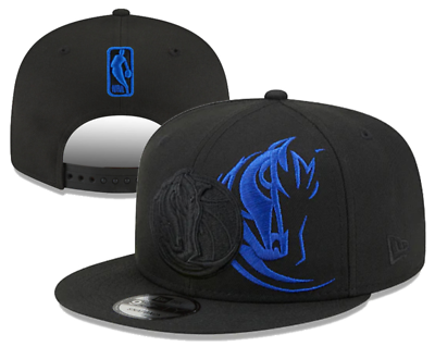 #ad Dallas Mavericks Hat Snapback Adjustable Fit Black Blue New Style Fast Ship