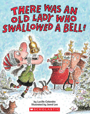 #ad There Was an Old Lady Who Swallowed a Bell Paperback GOOD