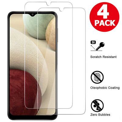 #ad 4X For Samsung Galaxy A03S 5G HD Premium Tempered Glass Screen Protector