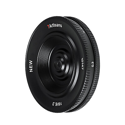 #ad 7 Artisans 18mm F6.3 Mark II MF Lens APS C Lens Fits Sony Fujifilm M43 Nikon
