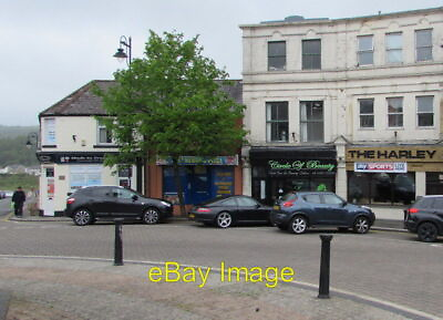 #ad Photo 6x4 The Harley bar in Tredegar town centre The Harley on the right c2017