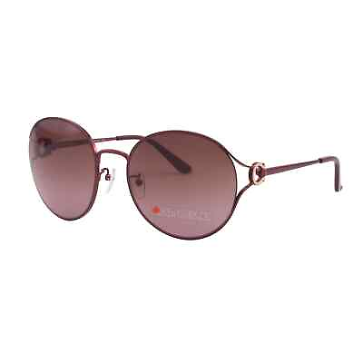 #ad Salvatore Ferragamo Women Oversized Sunglasses Round Metal Frame SF215SK 60mm