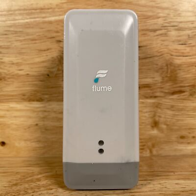 #ad Flume 2 F2200 White Wireless 110V Smart Home Water Monitor amp; Water Leak Detector