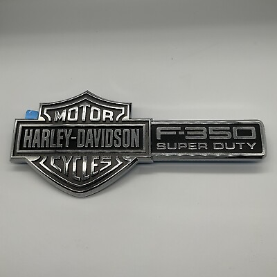 #ad New Authentic Ford F350 Harley Davidson Badge 16B115B Tailgate $174.99