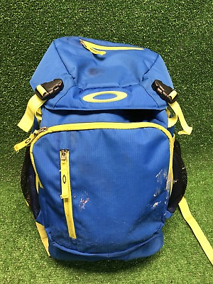 #ad OAKLEY Large Blue Flap Top Rucksack BackPack Bag Fast Free Shipping